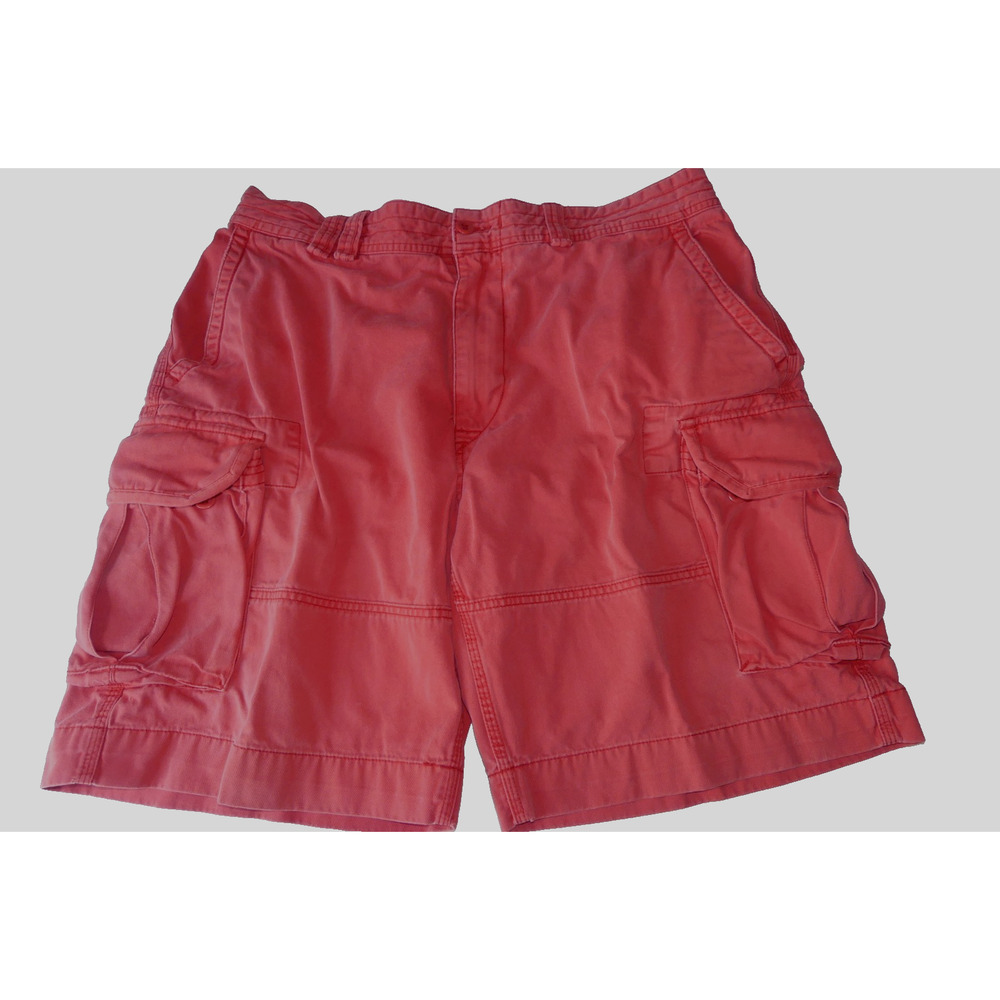 Polo Ralph Lauren Cargo Shorts Men’s Size 40 Salmon Orange‎ Street Y2K Preppy